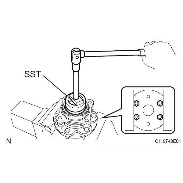 Ступичная головка для Toyota Car-Tool CT-4186 купить в Москва