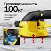 TC-P008 Виброприсоска для укладки плитки аккумуляторная TECHNICOM TC-P008, 16,8В, 2000 мАч, 6 скоростей, чаша 123мм, 3000-6000 об/мин, нагрузка 100 кг - 4